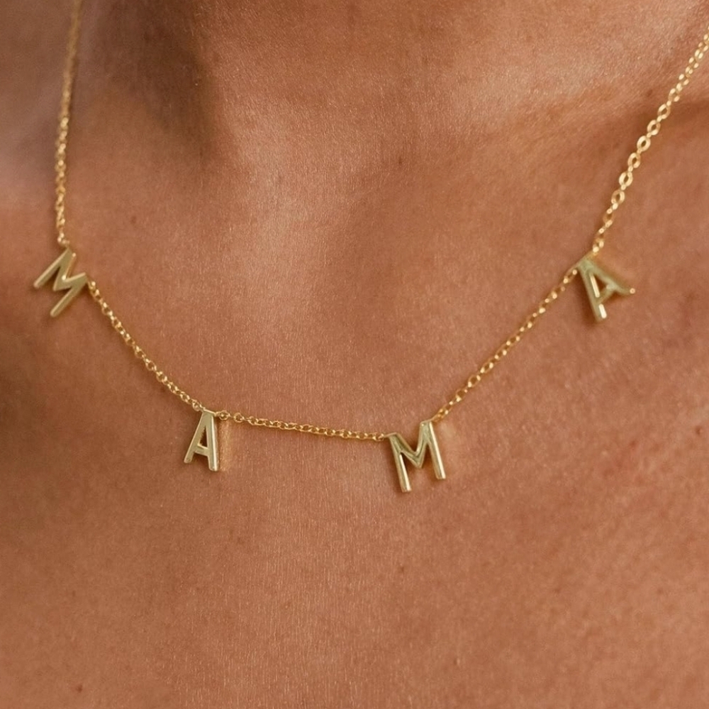 NEW Gold or Silver 'MAMA' Necklace - Picture 11 of 11
